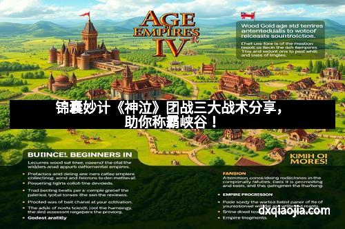 锦囊妙计《神泣》团战三大战术分享，助你称霸峡谷！